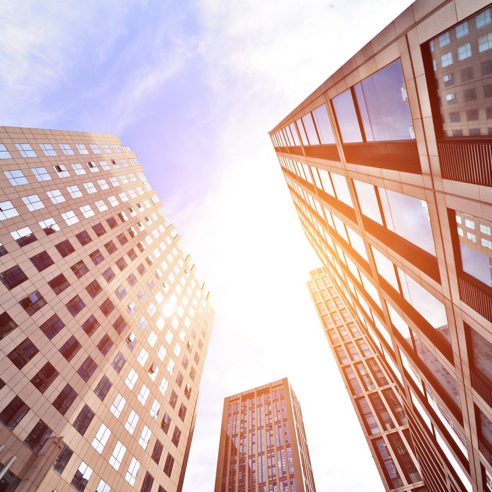 office-building-view-from-sunset